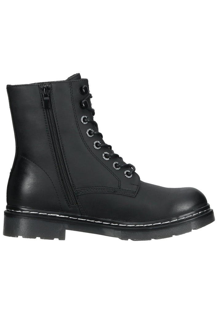 Dockers Stiefelette Lederimitat Schwarz