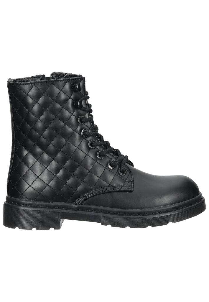 Dockers Stiefelette Lederimitat Schwarz