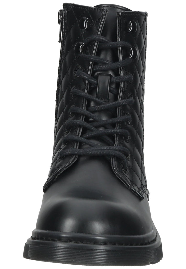 Dockers Stiefelette Lederimitat Schwarz