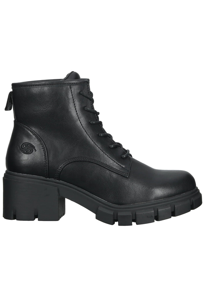 Dockers Stiefelette Lederimitat Schwarz