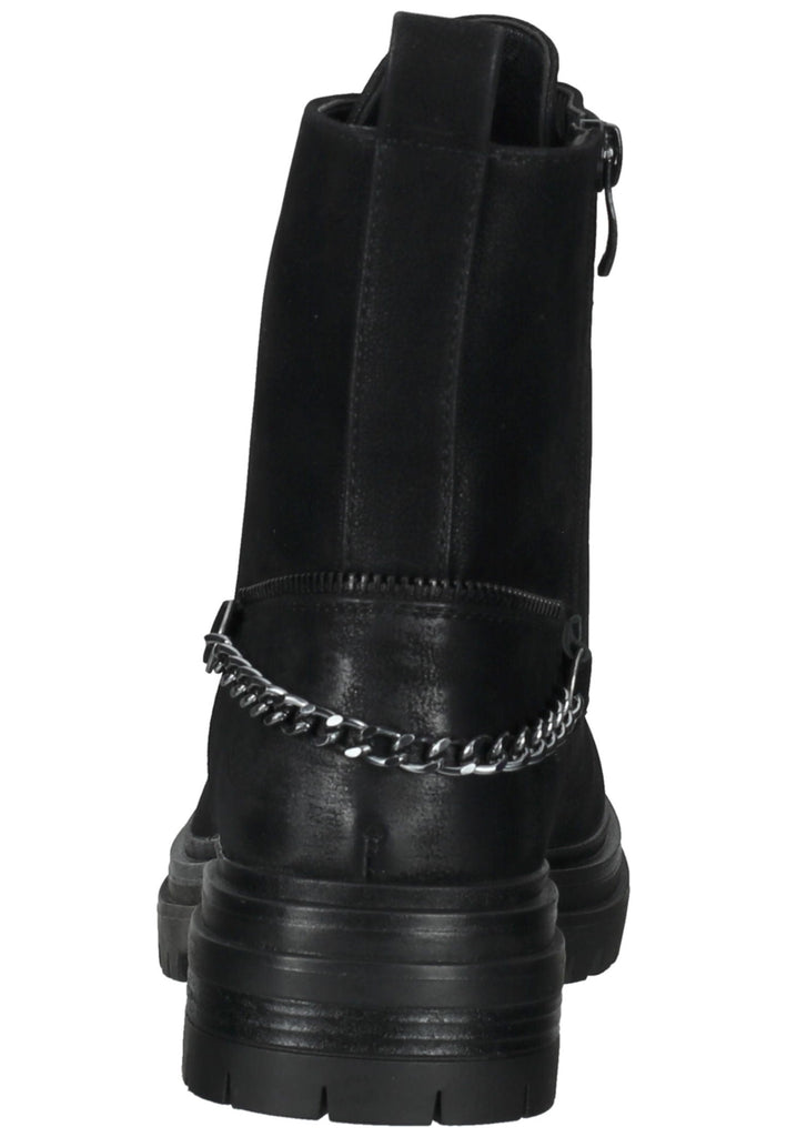 Dockers Stiefelette Lederimitat Schwarz