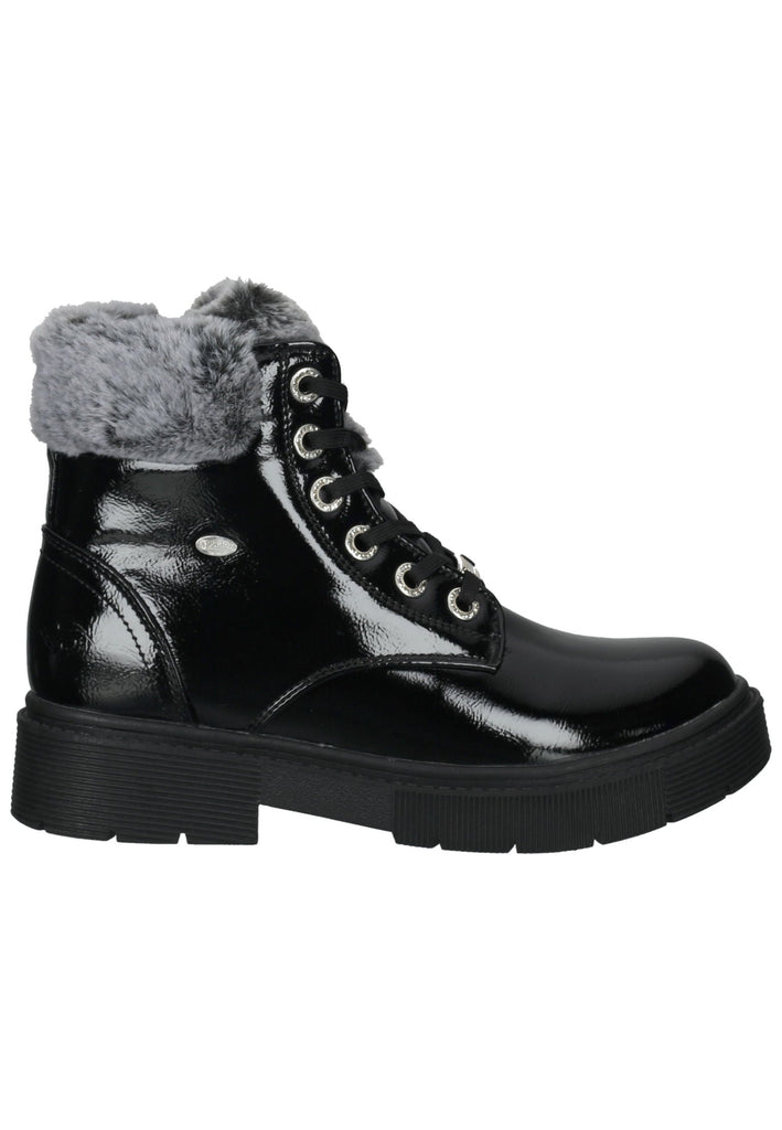 Dockers Stiefelette Lederimitat Schwarz