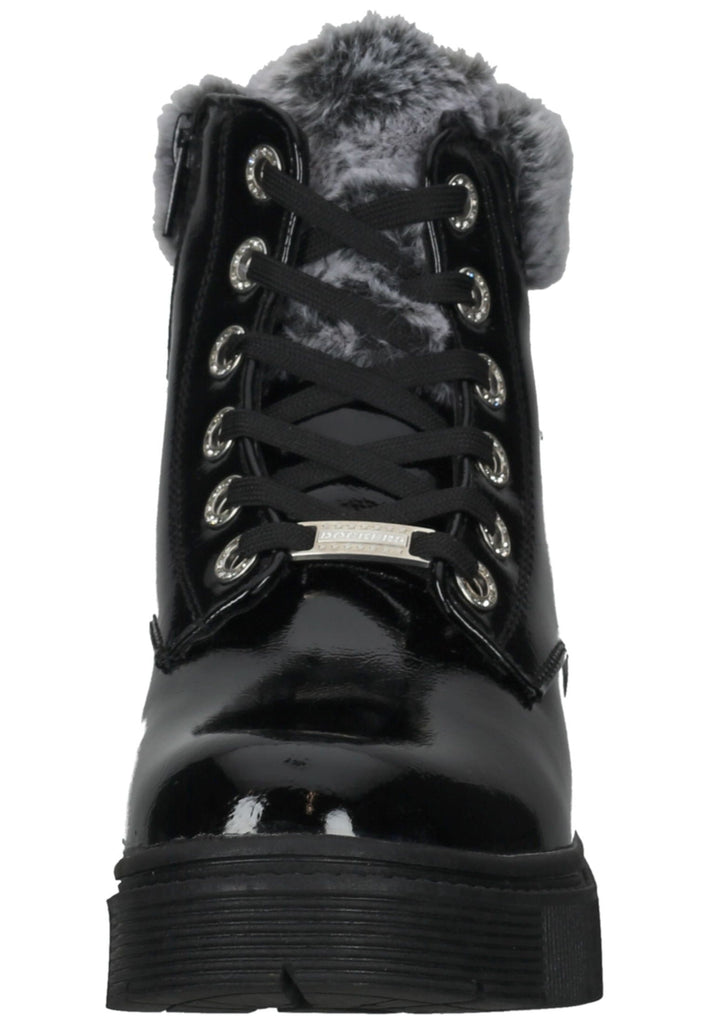 Dockers Stiefelette Lederimitat Schwarz