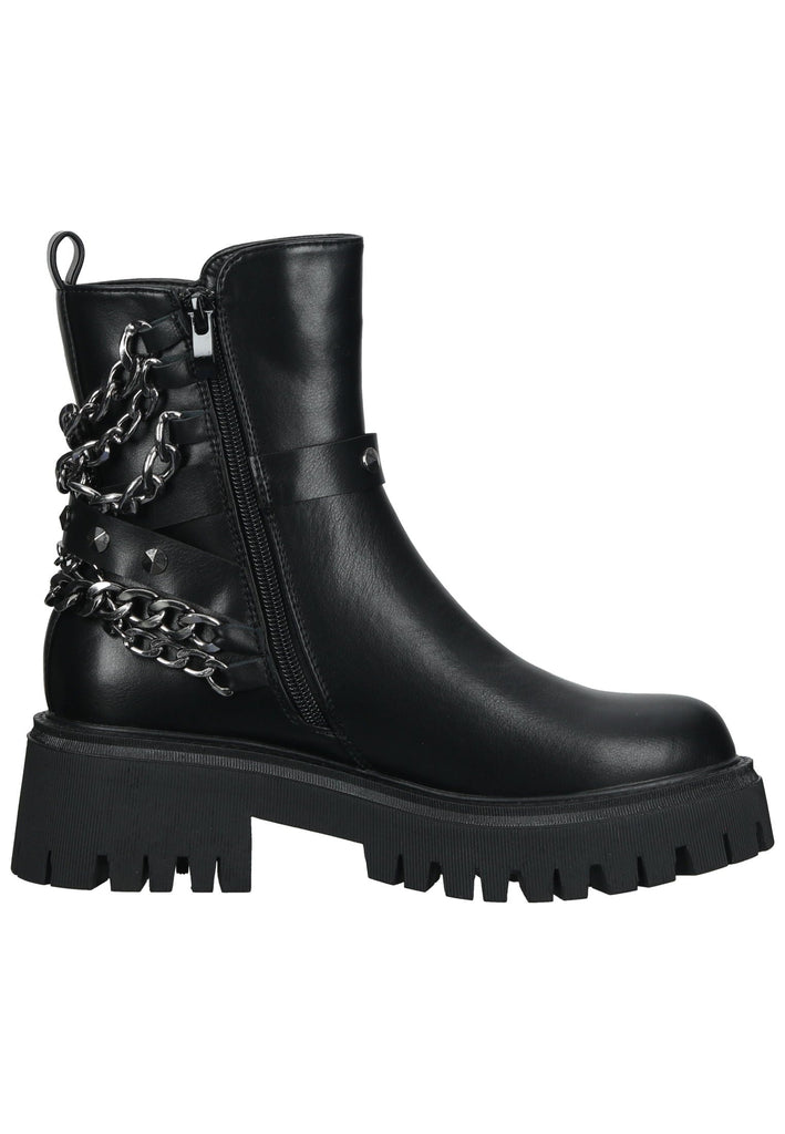 Dockers Stiefelette Lederimitat Schwarz