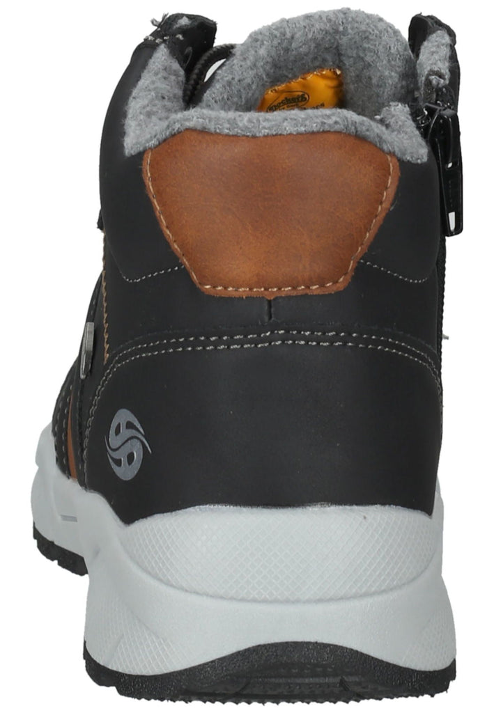 Dockers Stiefelette Lederimitat Schwarz