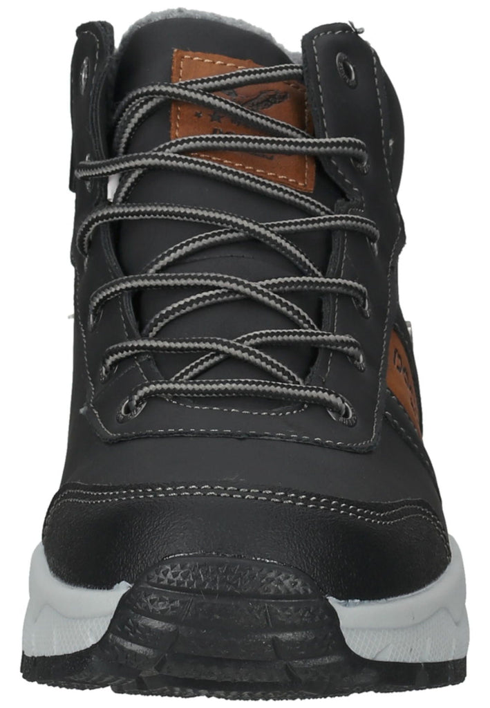 Dockers Stiefelette Lederimitat Schwarz