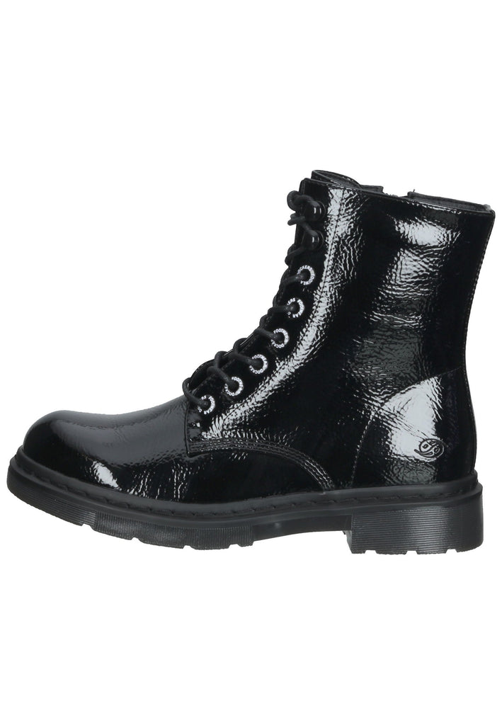 Dockers Stiefelette Lederimitat Schwarz