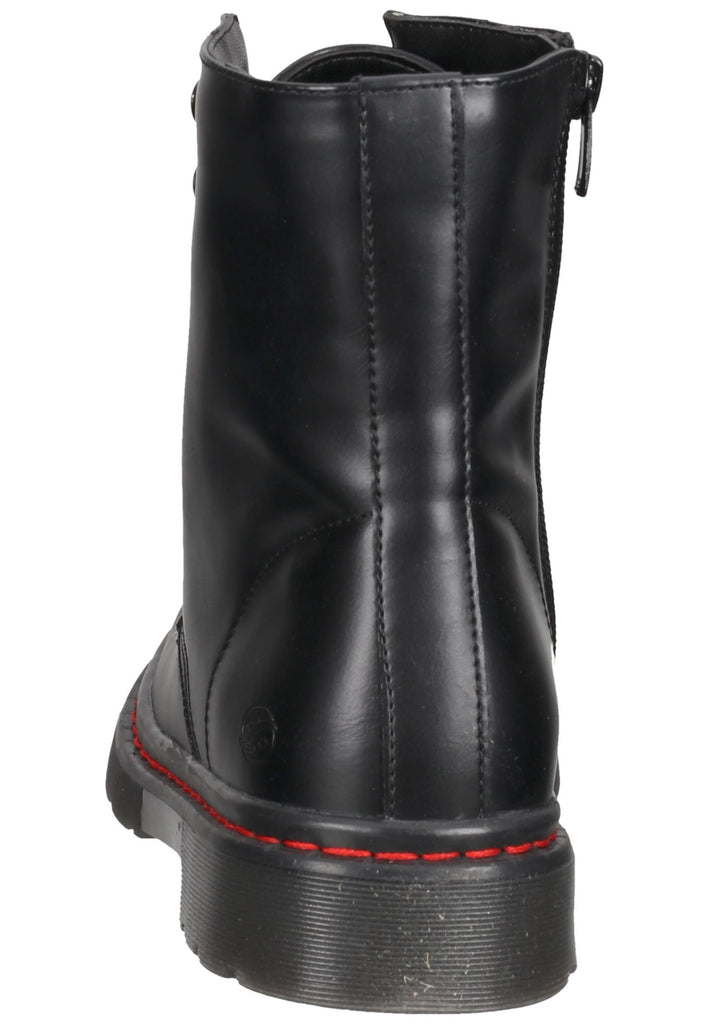 Dockers Stiefelette Lederimitat Schwarz