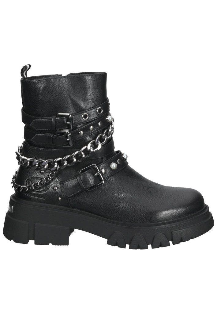 Dockers Stiefelette Lederimitat Schwarz