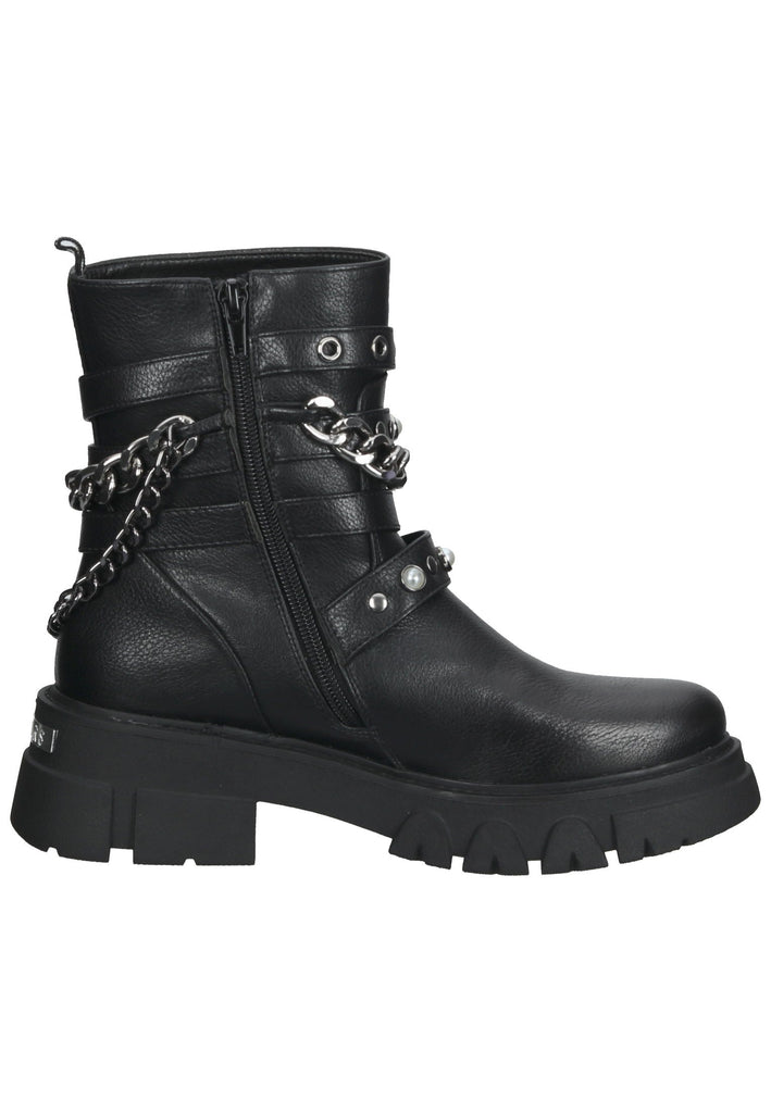 Dockers Stiefelette Lederimitat Schwarz