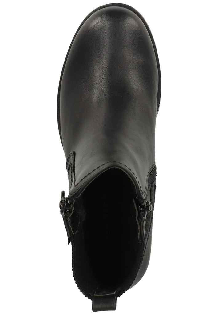 Dockers Stiefelette Lederimitat Schwarz