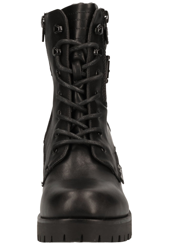 Dockers Stiefelette Lederimitat Schwarz