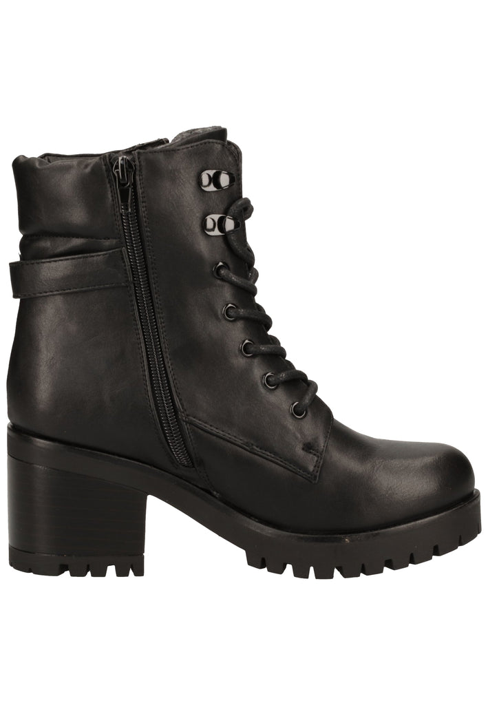 Dockers Stiefelette Lederimitat Schwarz