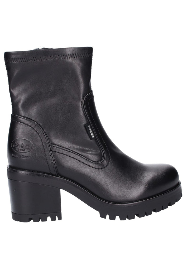 Dockers Stiefelette Lederimitat Schwarz