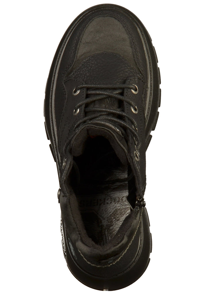 Dockers Stiefelette Lederimitat Schwarz