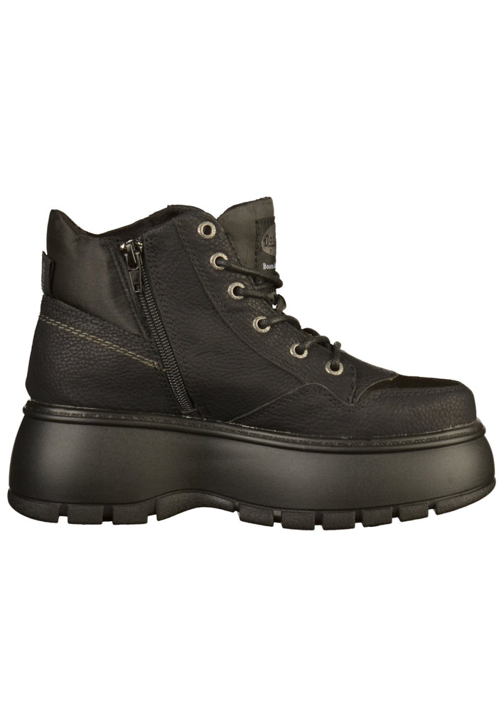Dockers Stiefelette Lederimitat Schwarz