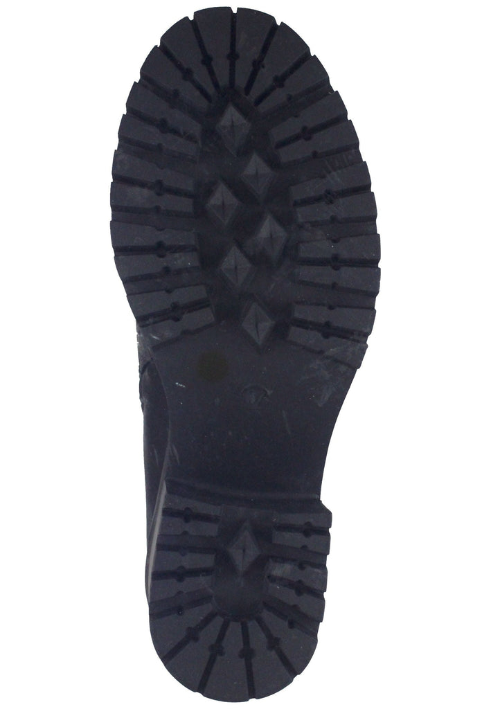 Dockers Stiefelette Lederimitat Schwarz/Grau