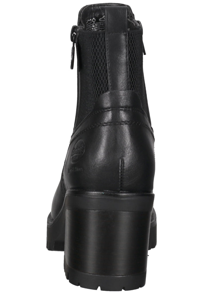 Dockers Stiefelette Lederimitat Schwarz/Grau