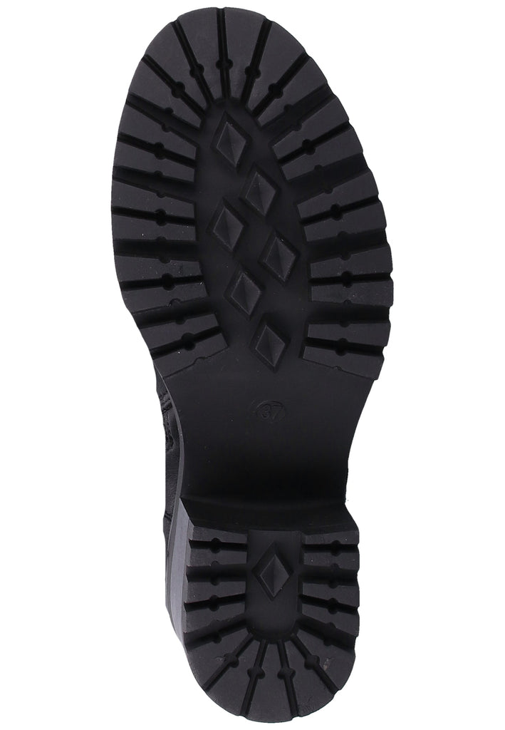 Dockers Stiefelette Lederimitat Schwarz/Grau