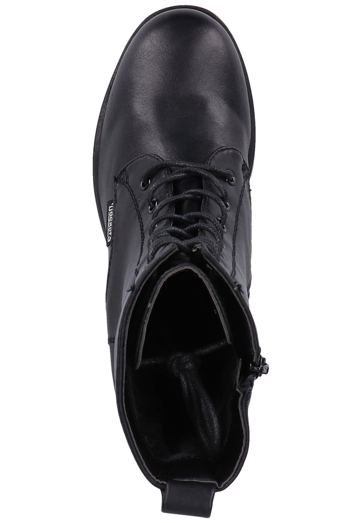 Dockers Stiefelette Lederimitat Schwarz/Grau