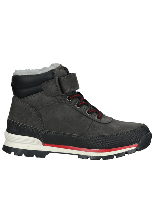 Dockers Stiefelette Lederimitat Schwarz Warmfutter