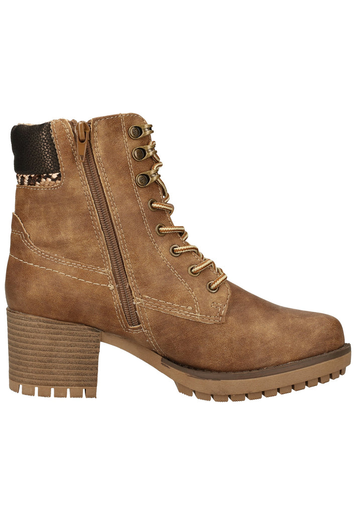 Dockers Stiefelette Lederimitat Tan Warmfutter