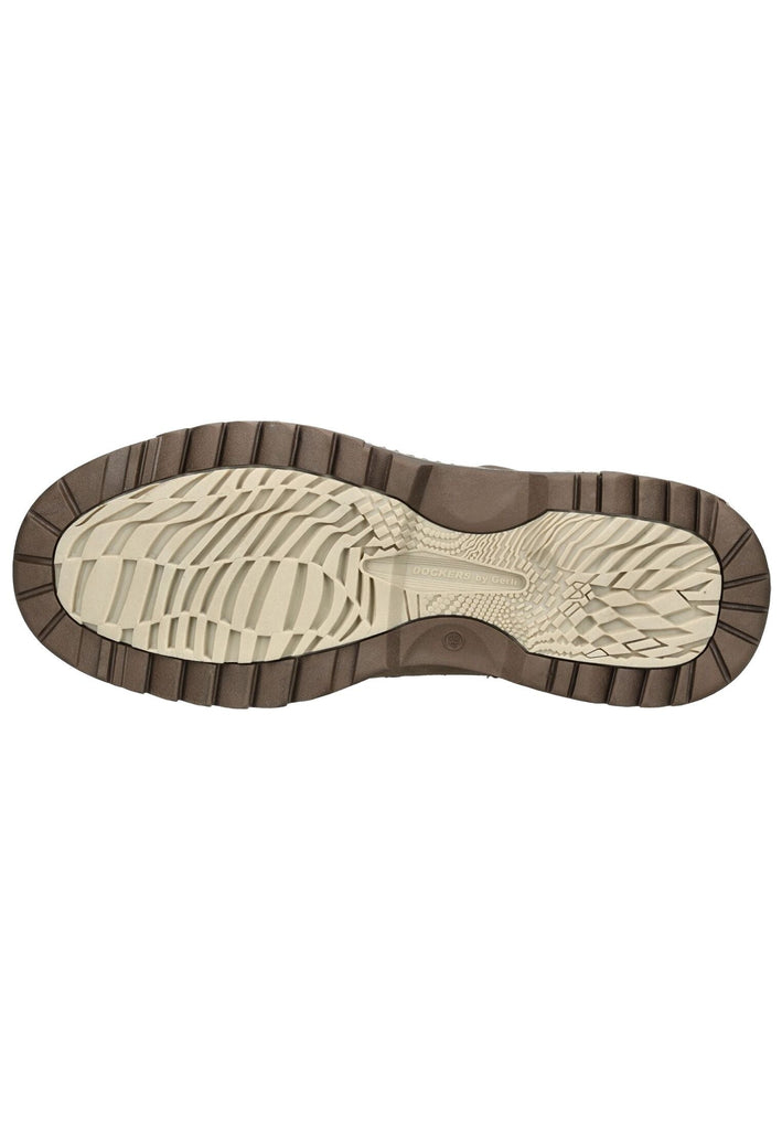 Dockers Stiefelette Lederimitat Taupe Warmfutter