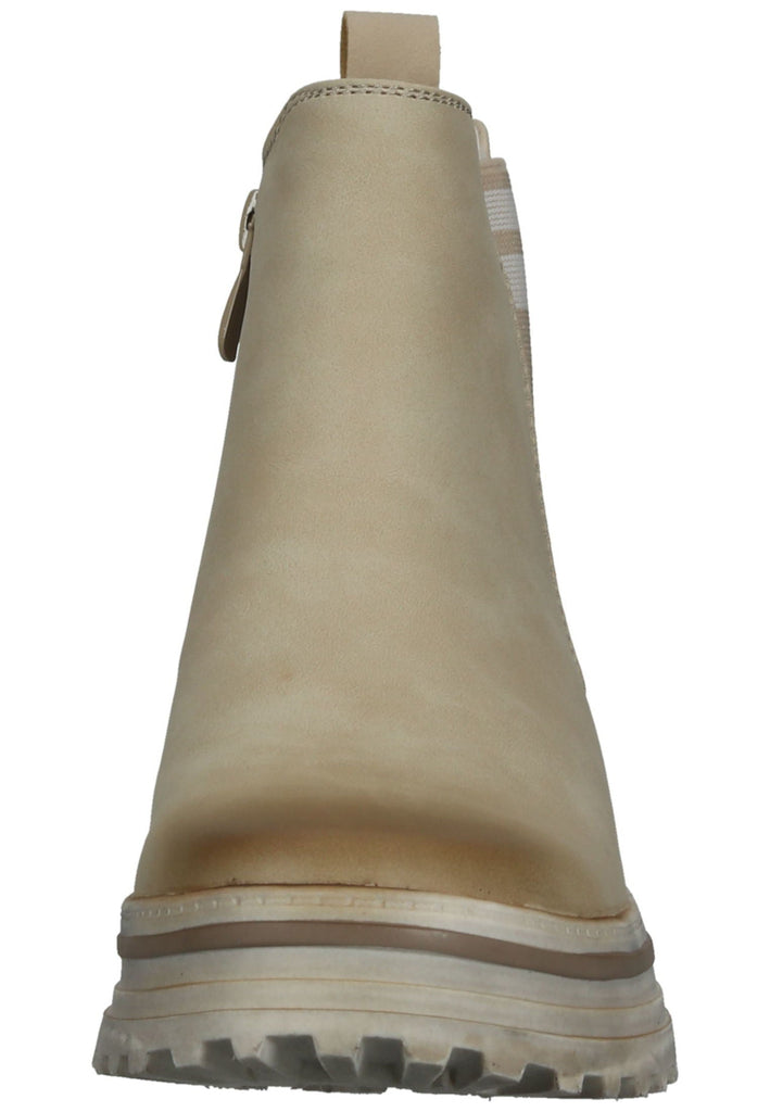 Dockers Stiefelette Lederimitat/Textil Sand