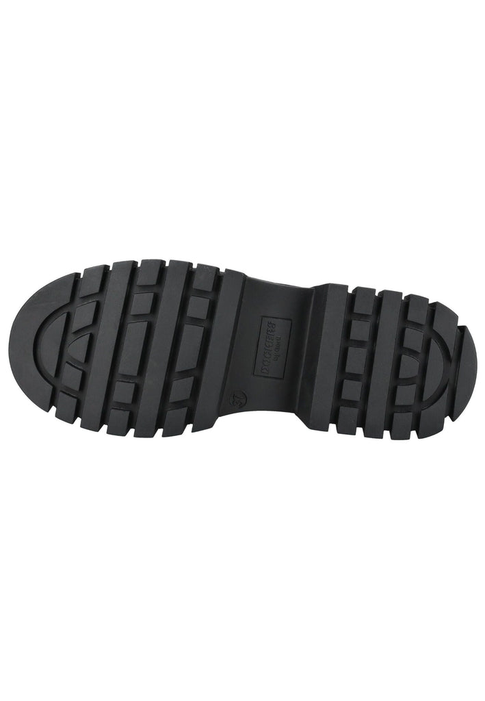 Dockers Stiefelette Lederimitat/Textil Schwarz