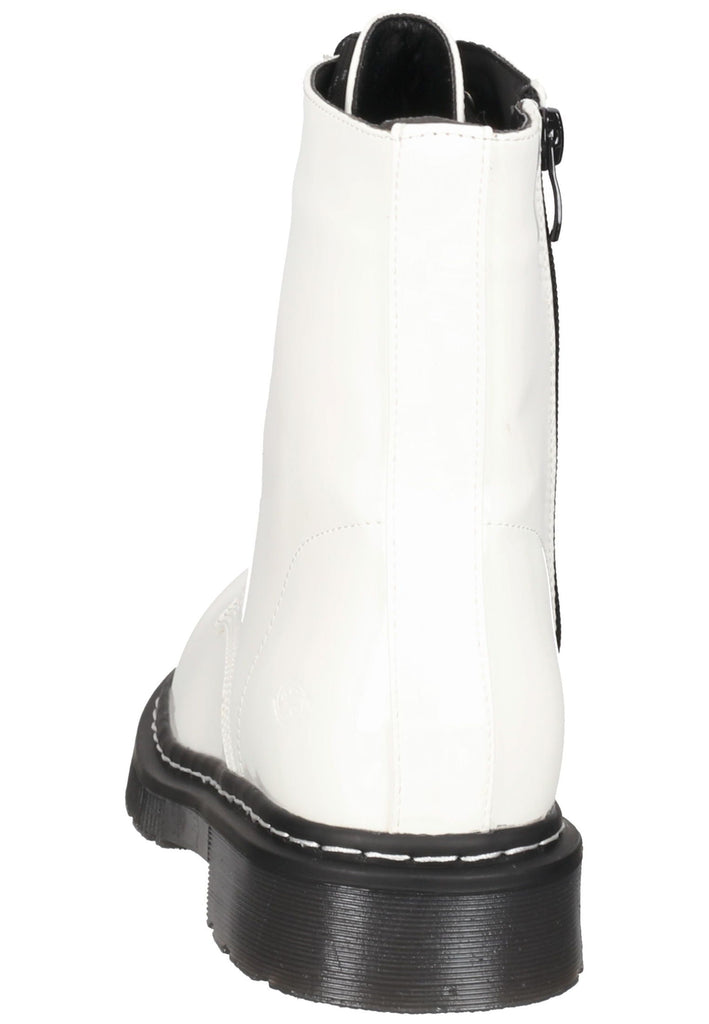 Dockers Stiefelette Lederimitat Weiß