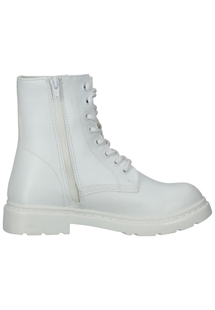 Dockers Stiefelette Lederimitat Weiß