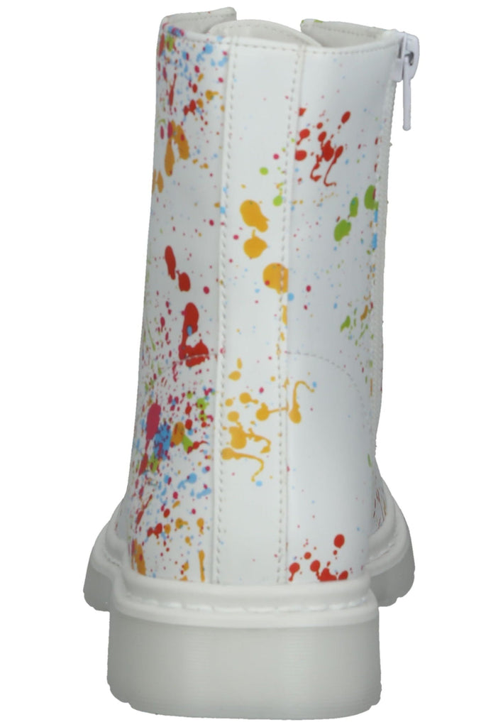 Dockers Stiefelette Lederimitat Weiß Kombi