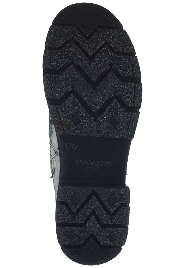 Dockers Stiefelette Lederimitat Weiß/Schwarz