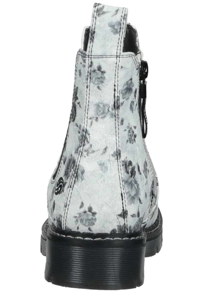 Dockers Stiefelette Lederimitat Weiß/Schwarz