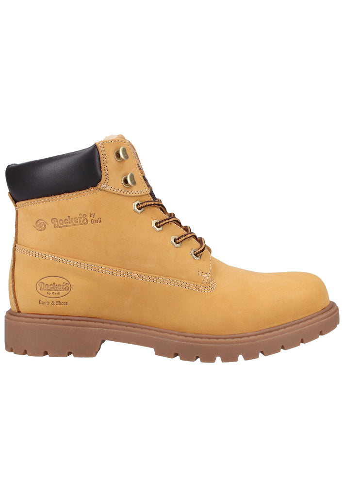 Dockers Stiefelette Nubukleder Golden Tan