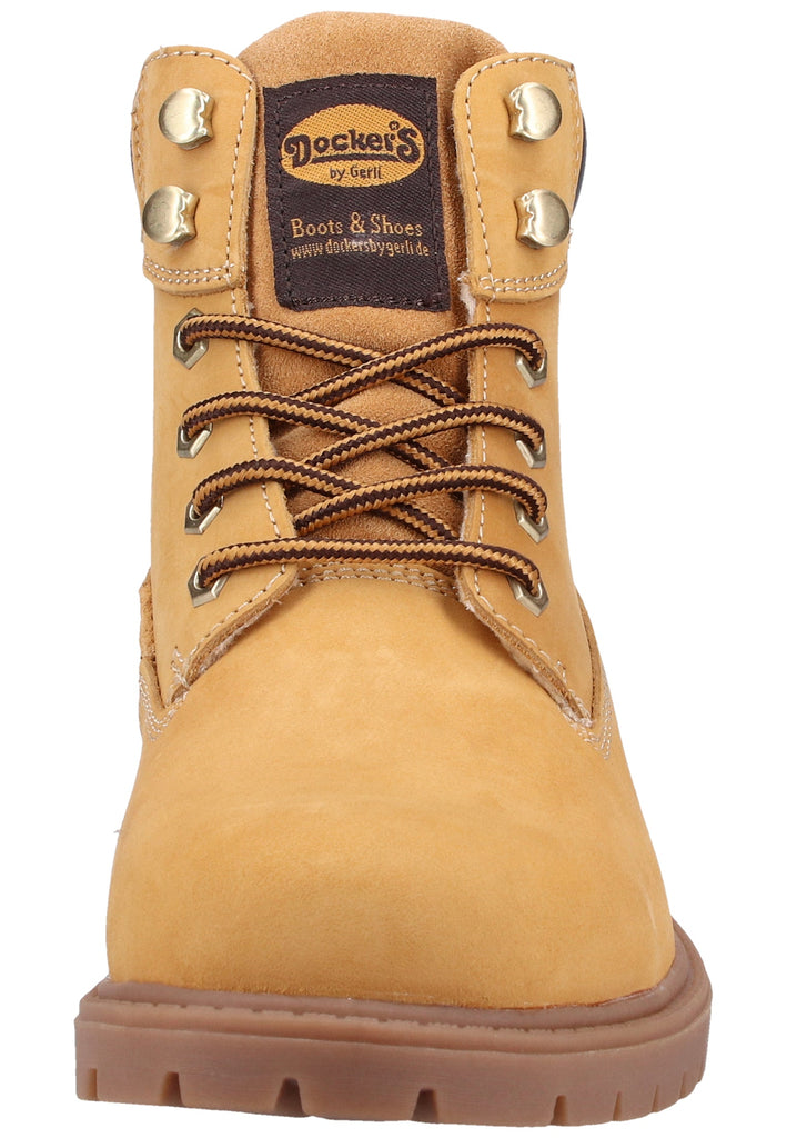 Dockers Stiefelette Nubukleder Golden Tan