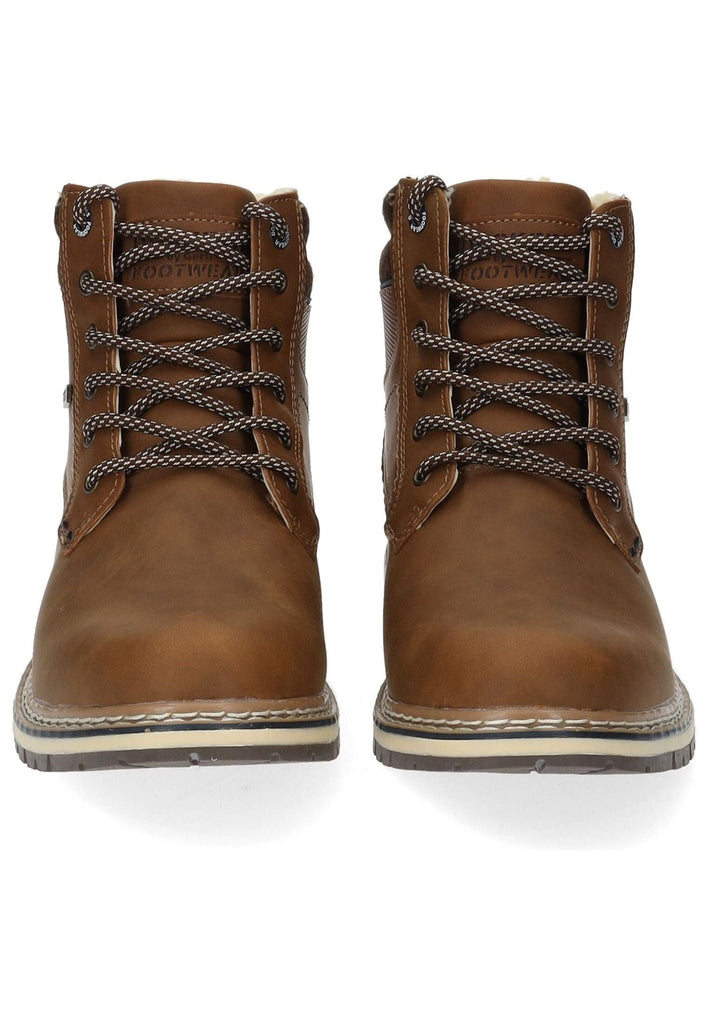 Dockers Stiefelette PU Cognac Warmfutter
