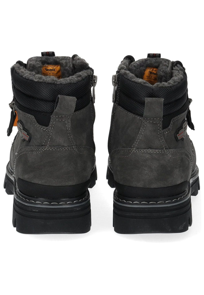Dockers Stiefelette PU Dunkelgrau Warmfutter