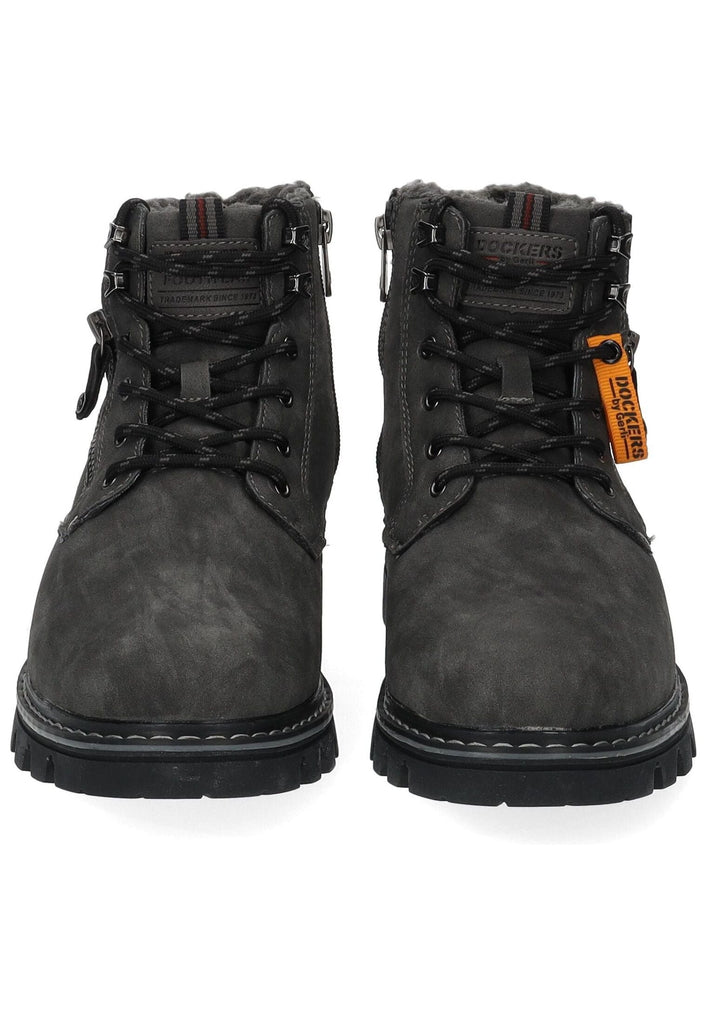 Dockers Stiefelette PU Dunkelgrau Warmfutter
