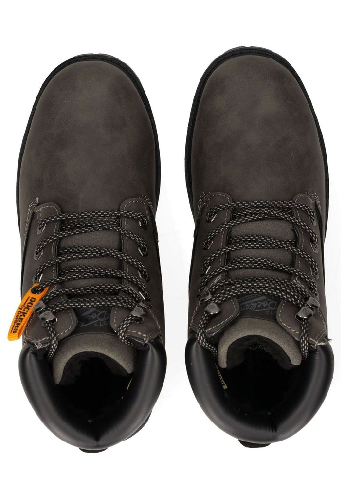 Dockers Stiefelette PU Dunkelgrau Warmfutter