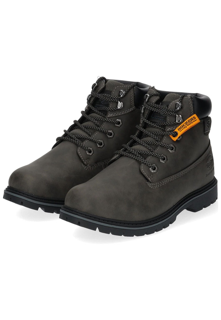 Dockers Stiefelette PU Dunkelgrau Warmfutter