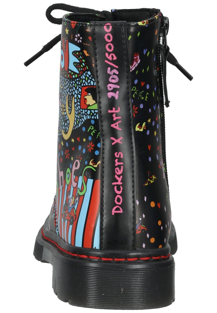 Dockers Stiefelette PU Schwarz