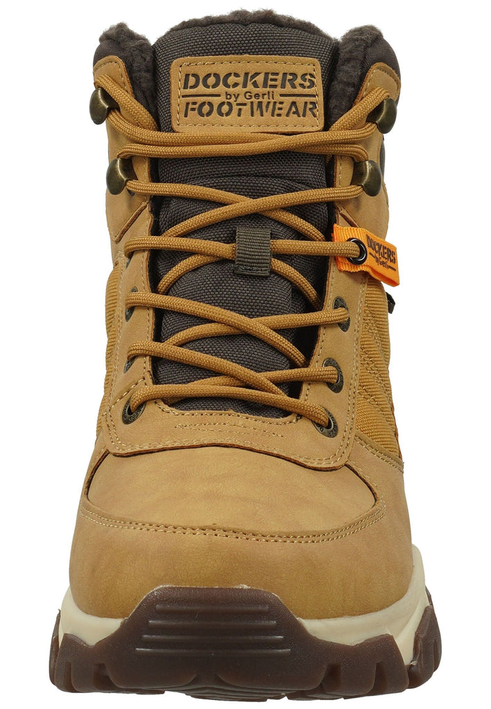 Dockers Stiefelette PU Tan Warmfutter