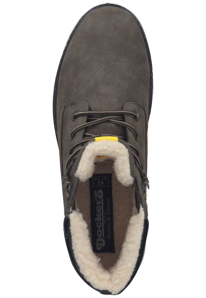 Dockers Stiefelette Synthetik Khaki Warmfutter