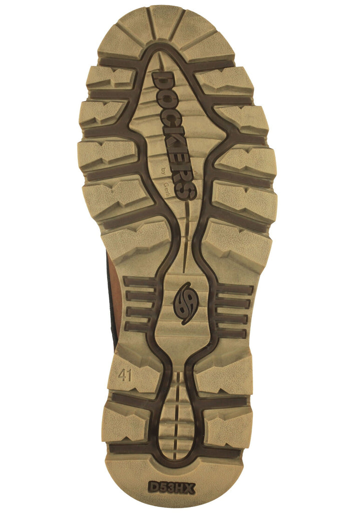 Dockers Stiefelette Synthetik/Textil Braun