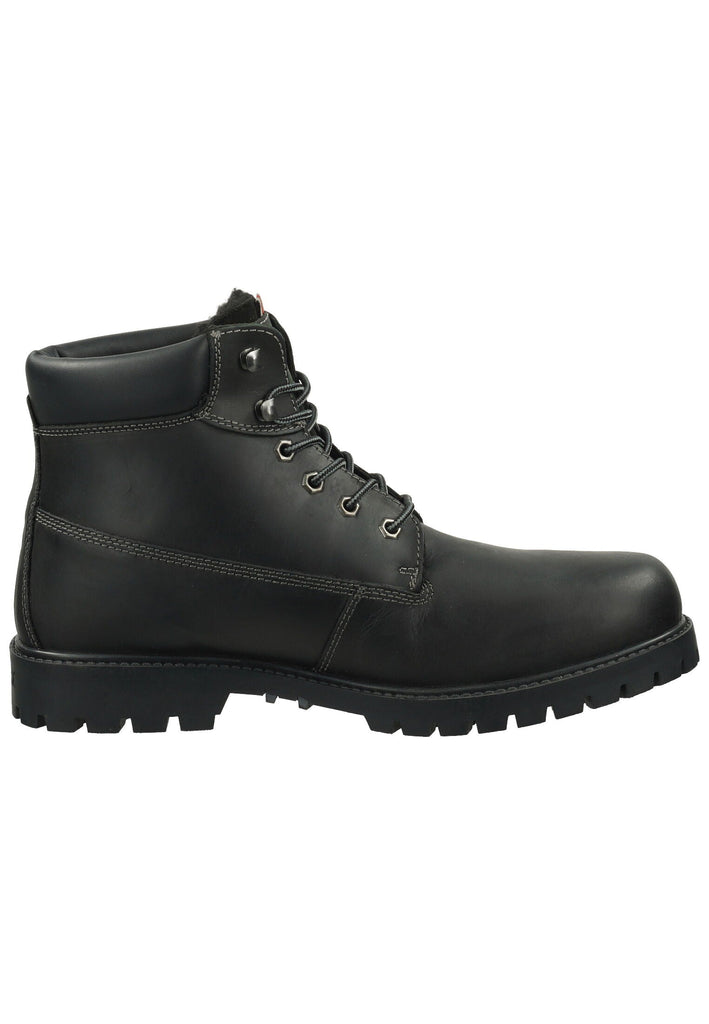 Dockers Stiefelette Textil Schwarz Warmfutter