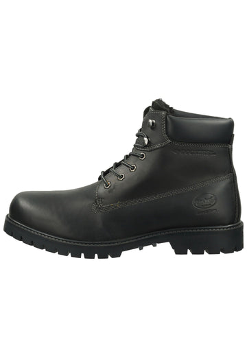 Dockers Stiefelette Textil Schwarz Warmfutter