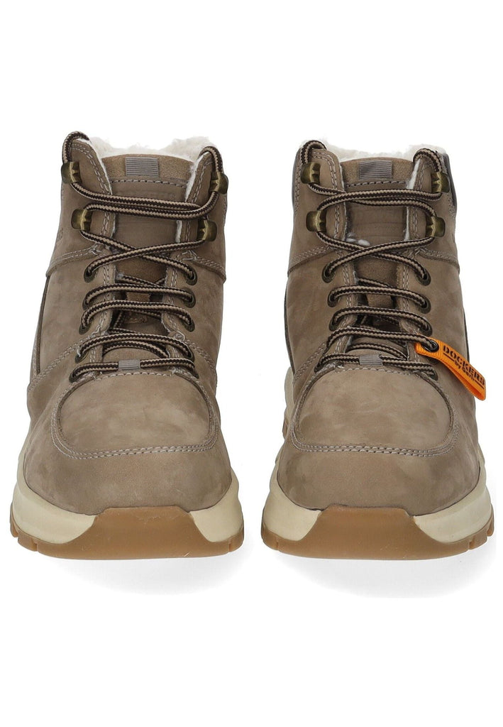 Dockers Stiefelette Textil Taupe Warmfutter