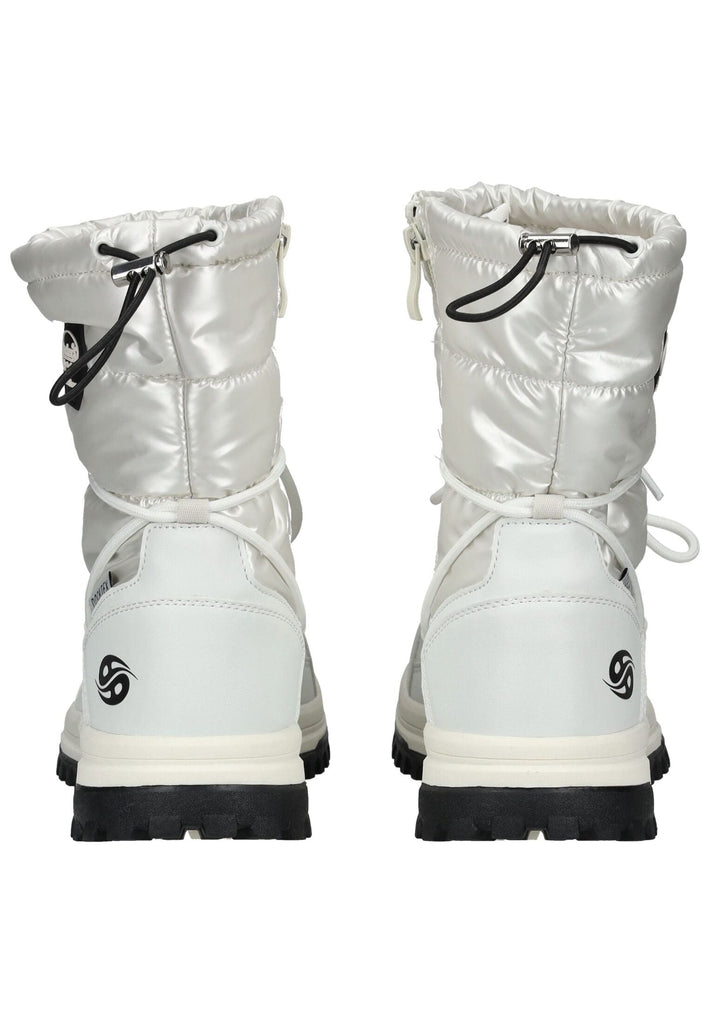 Dockers Stiefelette Textil Weiß Warmfutter