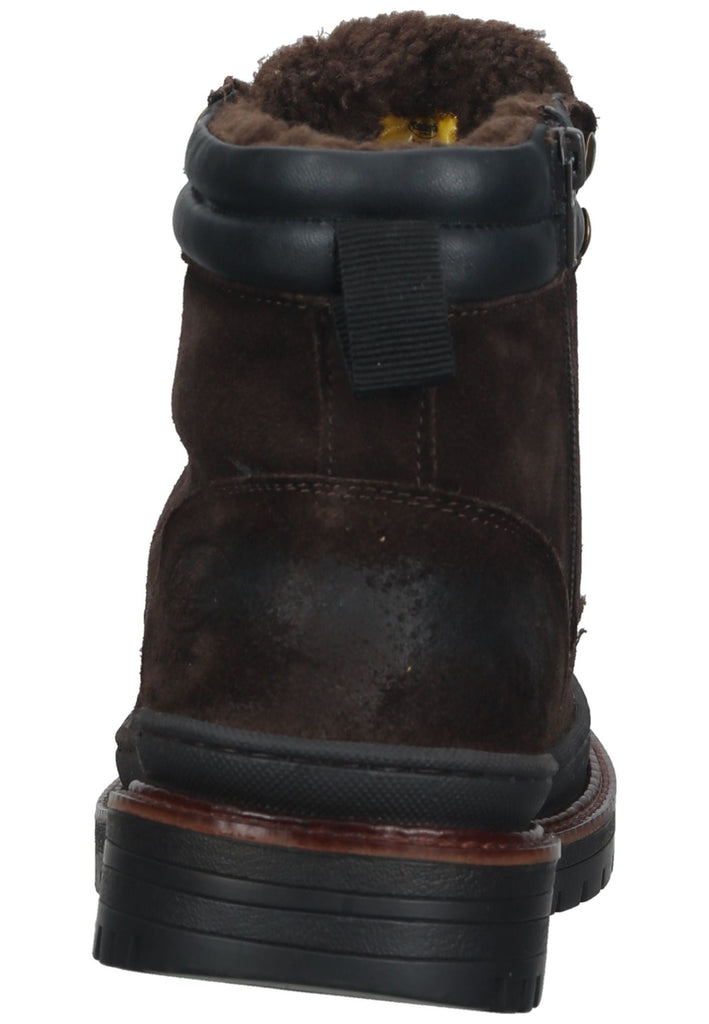 Dockers Stiefelette Veloursleder Braun Warmfutter